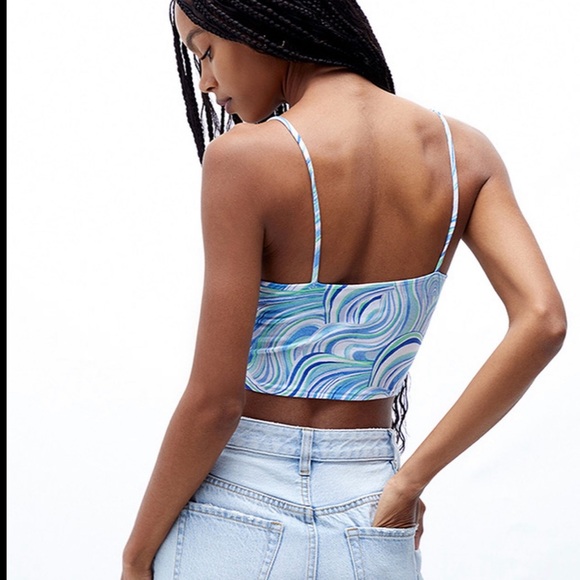 PacSun PacCares Waterfall Keyhole Tank Top - Picture 3 of 7